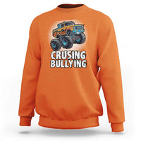 Anti Bullying Sweatshirt Crushing Bullying Monster Truck Anti Bullying Prevention - Wonder Print Shop