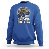 Anti Bullying Sweatshirt Crushing Bullying Monster Truck Anti Bullying Prevention - Wonder Print Shop