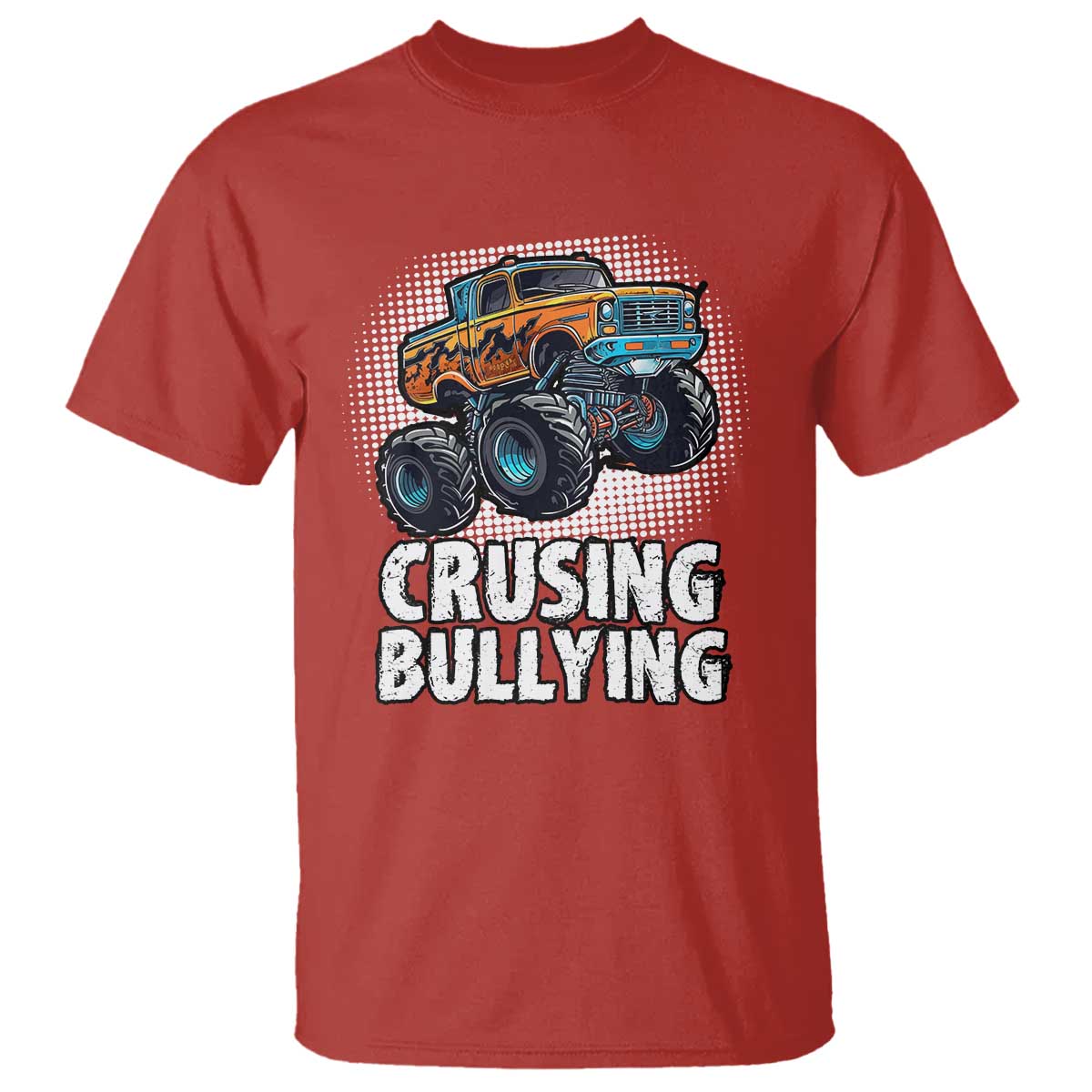 Anti Bullying T Shirt Crushing Bullying Monster Truck Anti Bullying Prevention - Wonder Print Shop
