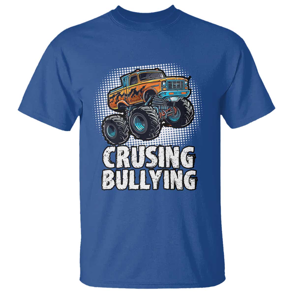 Anti Bullying T Shirt Crushing Bullying Monster Truck Anti Bullying Prevention - Wonder Print Shop