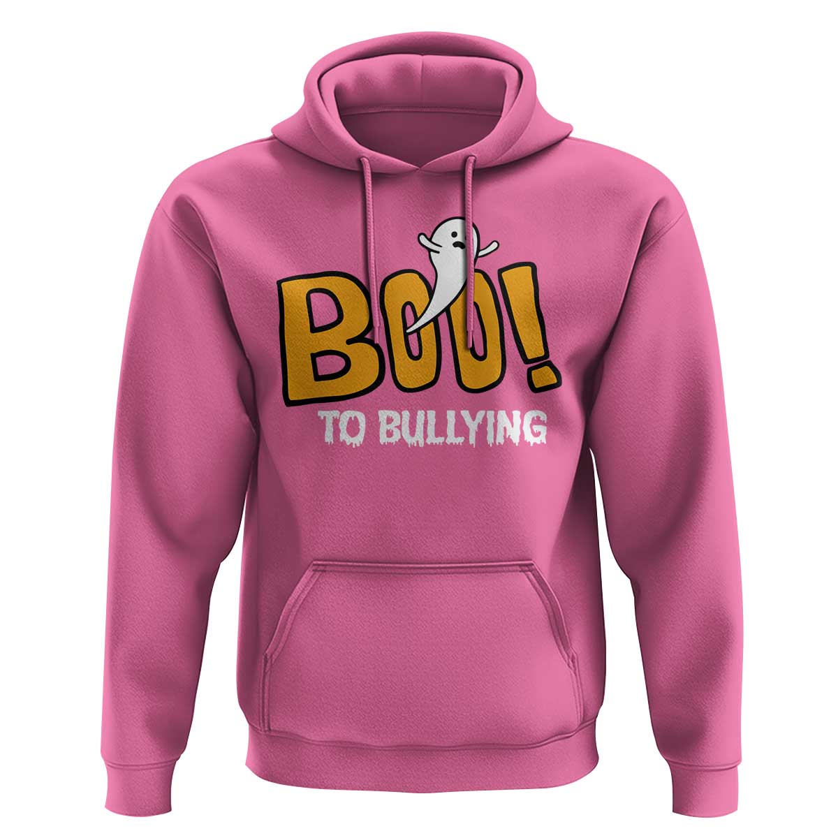 Anti Bullying Halloween Hoodie Boo To Bullying Spooky Ghost