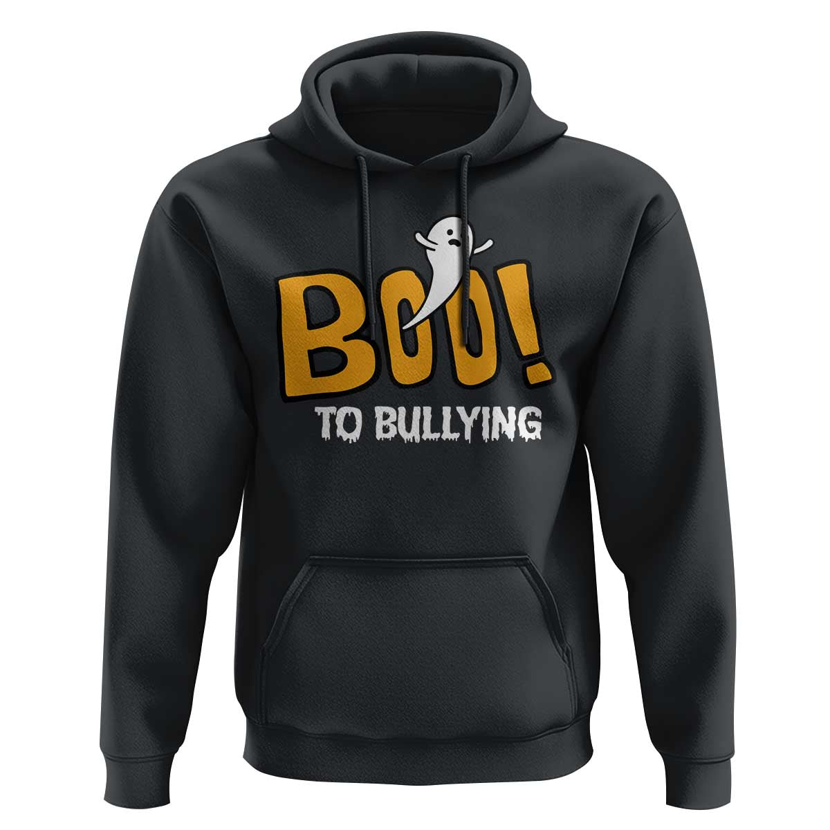 Anti Bullying Halloween Hoodie Boo To Bullying Spooky Ghost
