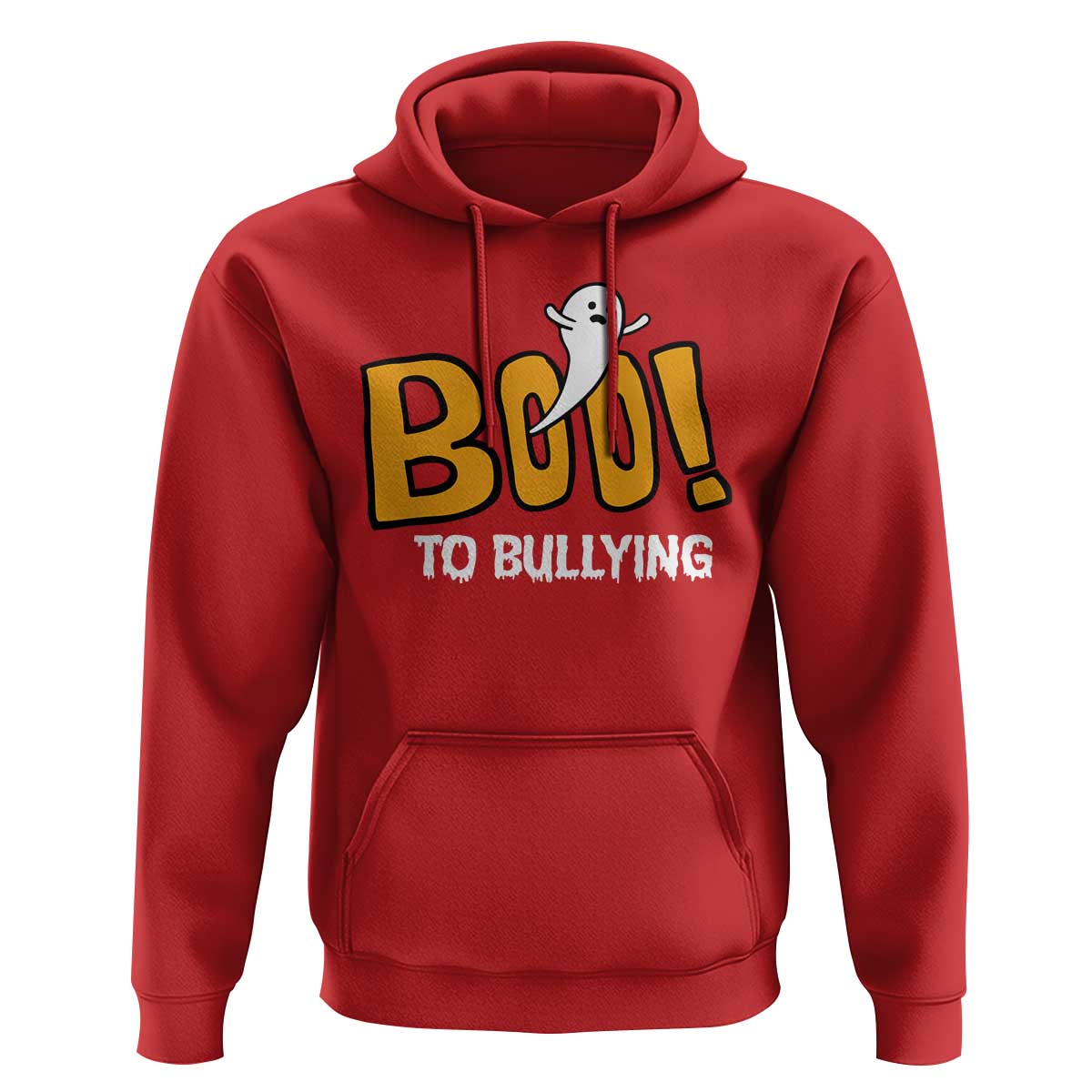 Anti Bullying Halloween Hoodie Boo To Bullying Spooky Ghost