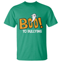 Anti Bullying Halloween T Shirt Boo To Bullying Spooky Ghost - Wonder Print Shop