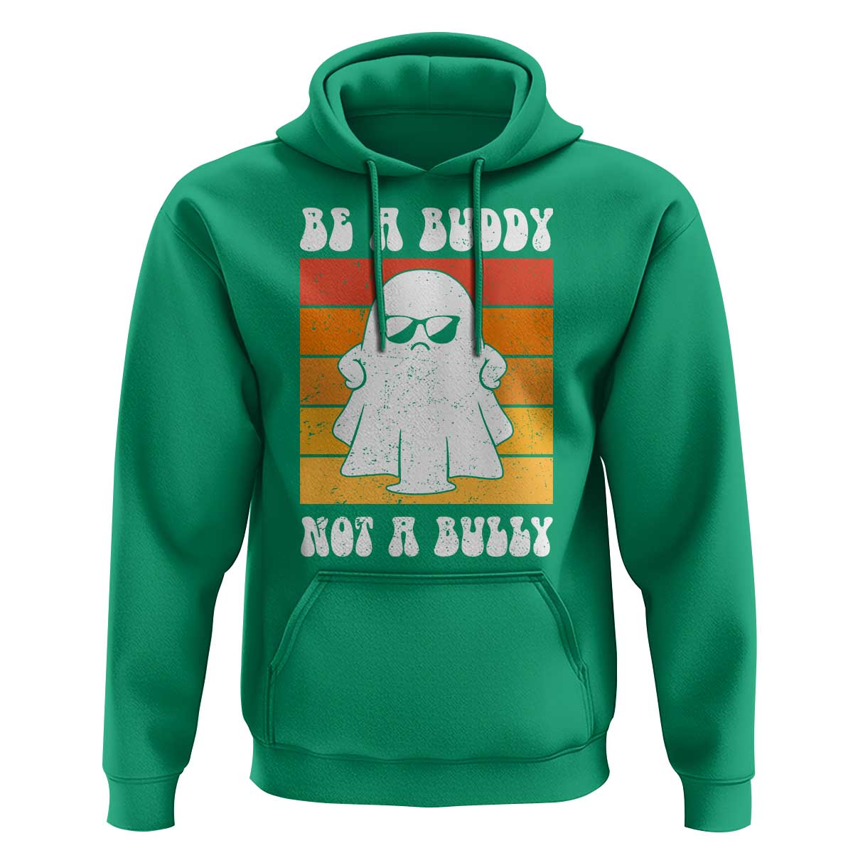 Anti Bullying Hoodie Be A Buddy Not A Bully Unity Day Retro Ghost