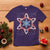 Snowflake Candy Cane Snow Christmas Pajamas T Shirt - Wonder Print Shop