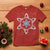 Snowflake Candy Cane Snow Christmas Pajamas T Shirt - Wonder Print Shop