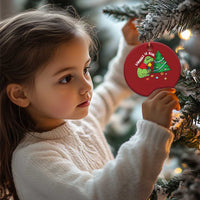 Christmas Cute Dinosaur Christmas Ornament Struggle Is Real - Wonder Print Shop