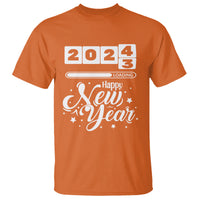 Happy New Year 2024 Loading Goodbye 2023 T Shirt - Wonder Print Shop