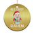 Cute Santa But First Ramen Lover Japanese Noodle Anime Xmas Christmas Ornament - Wonder Print Shop