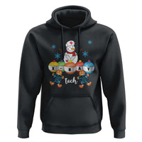 Funny Chrsitmas Hoodie Snowman Nurse Xray Gingerbread