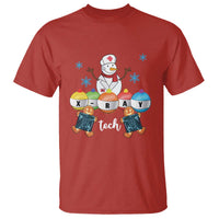 Funny Chrsitmas T Shirt Snowman Nurse Xray Gingerbread - Wonder Print Shop