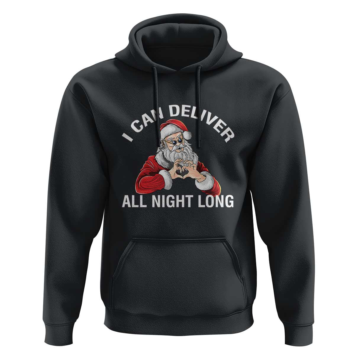 Funny Chrsitmas Hoodie I Can Deliver All Night Long