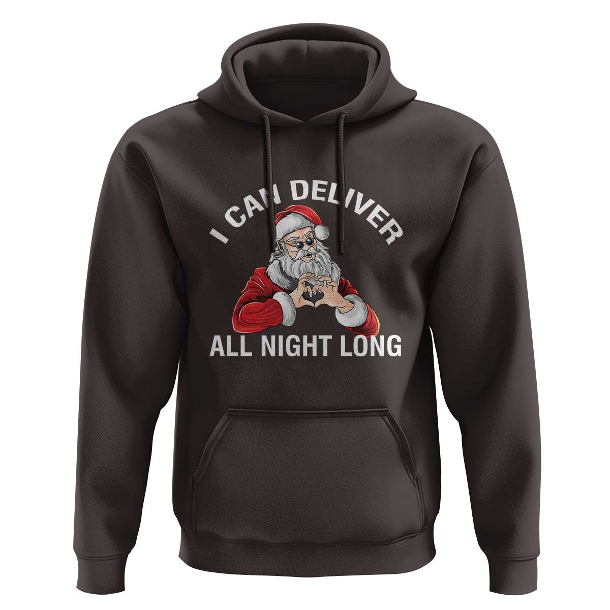 Funny Chrsitmas Hoodie I Can Deliver All Night Long