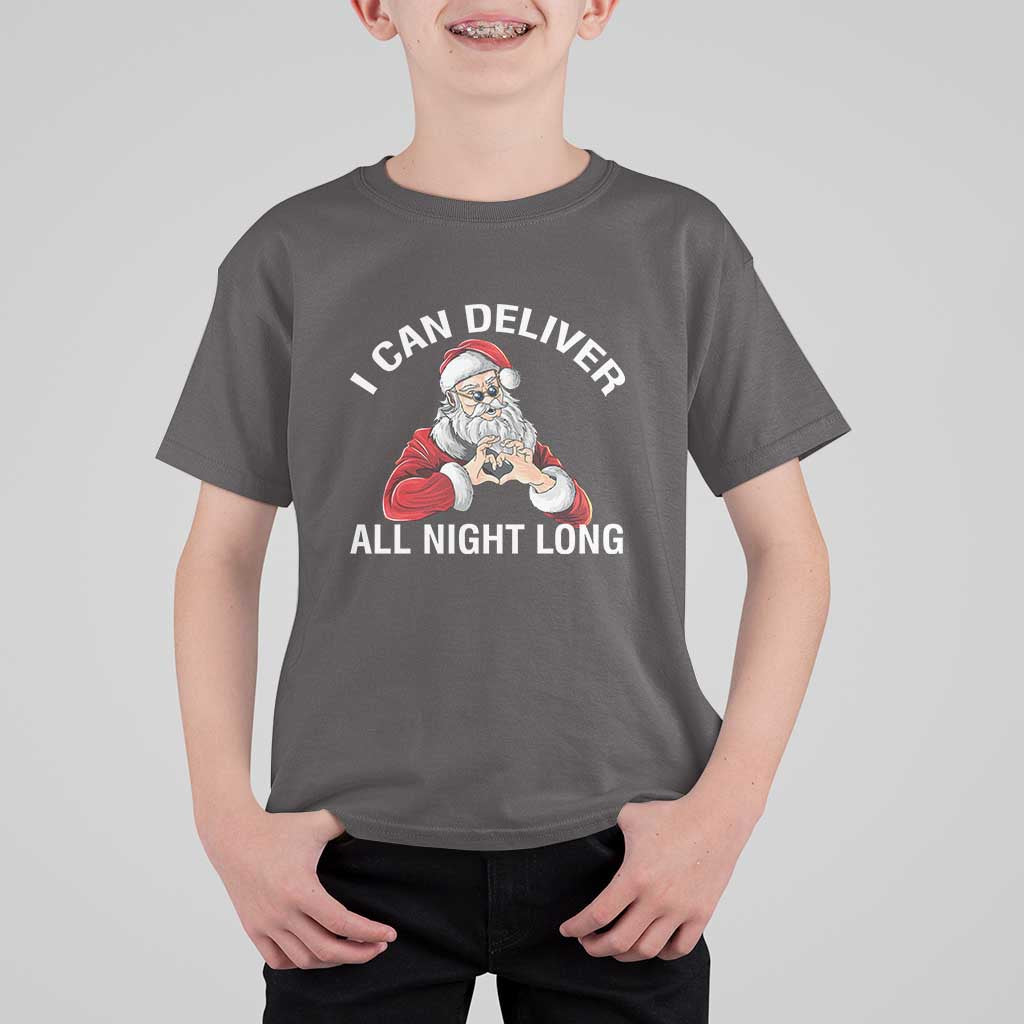 Funny Chrsitmas T Shirt For Kid I Can Deliver All Night Long - Wonder Print Shop