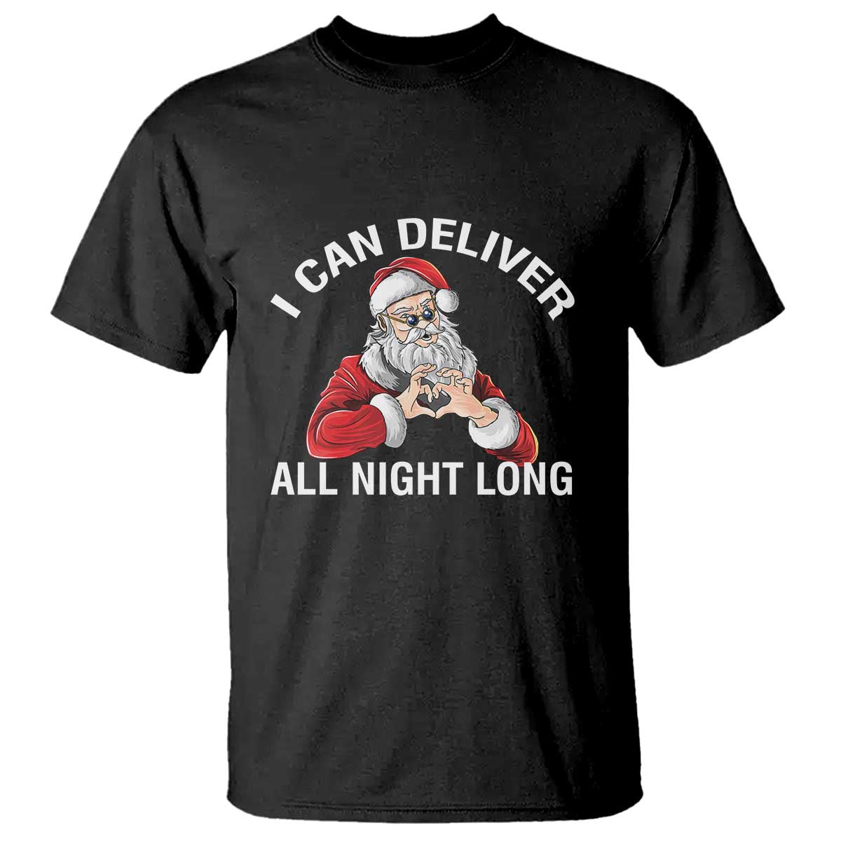 Funny Chrsitmas T Shirt I Can Deliver All Night Long - Wonder Print Shop