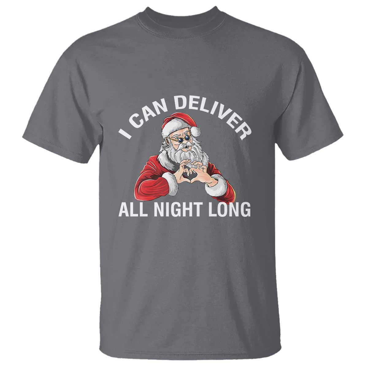 Funny Chrsitmas T Shirt I Can Deliver All Night Long - Wonder Print Shop