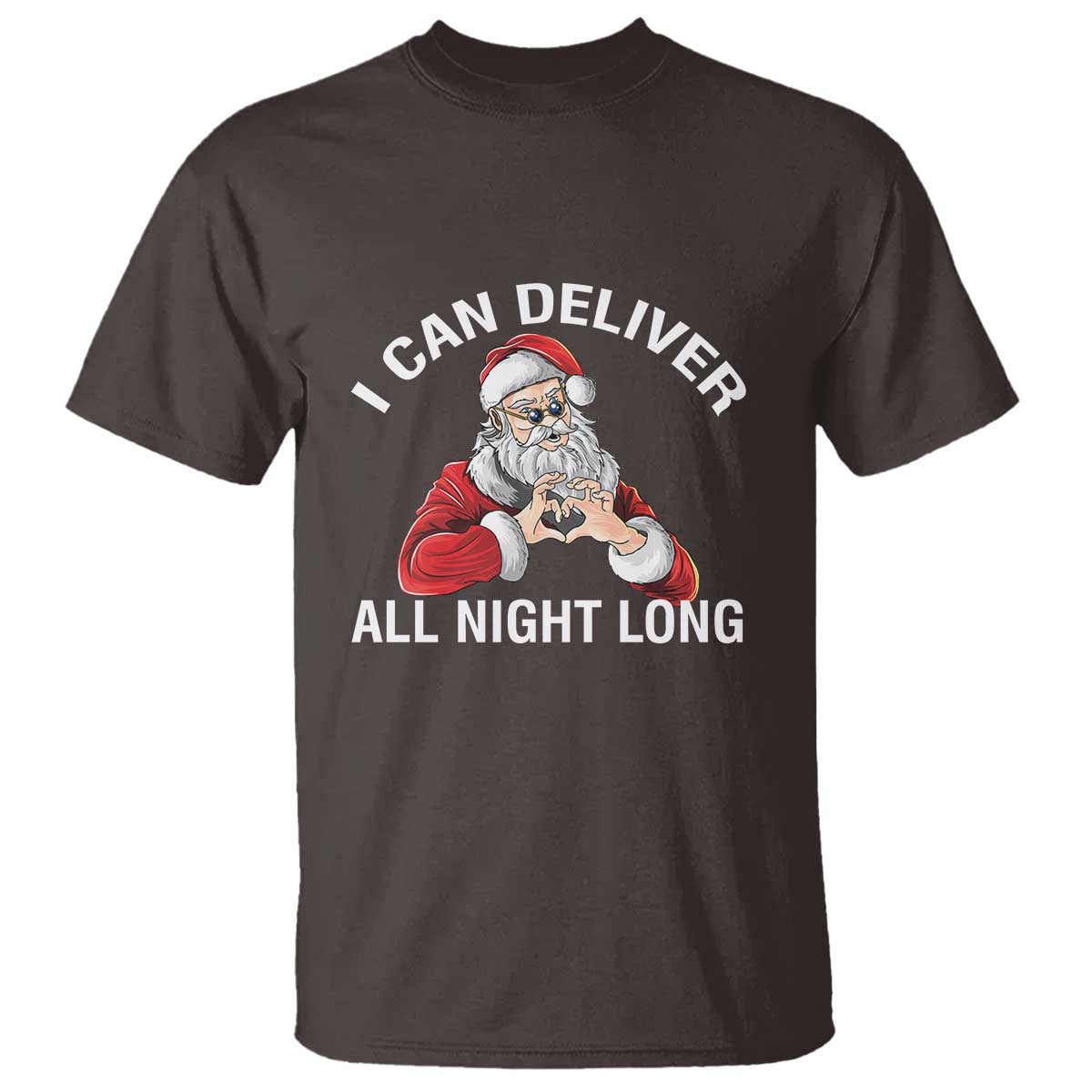 Funny Chrsitmas T Shirt I Can Deliver All Night Long - Wonder Print Shop