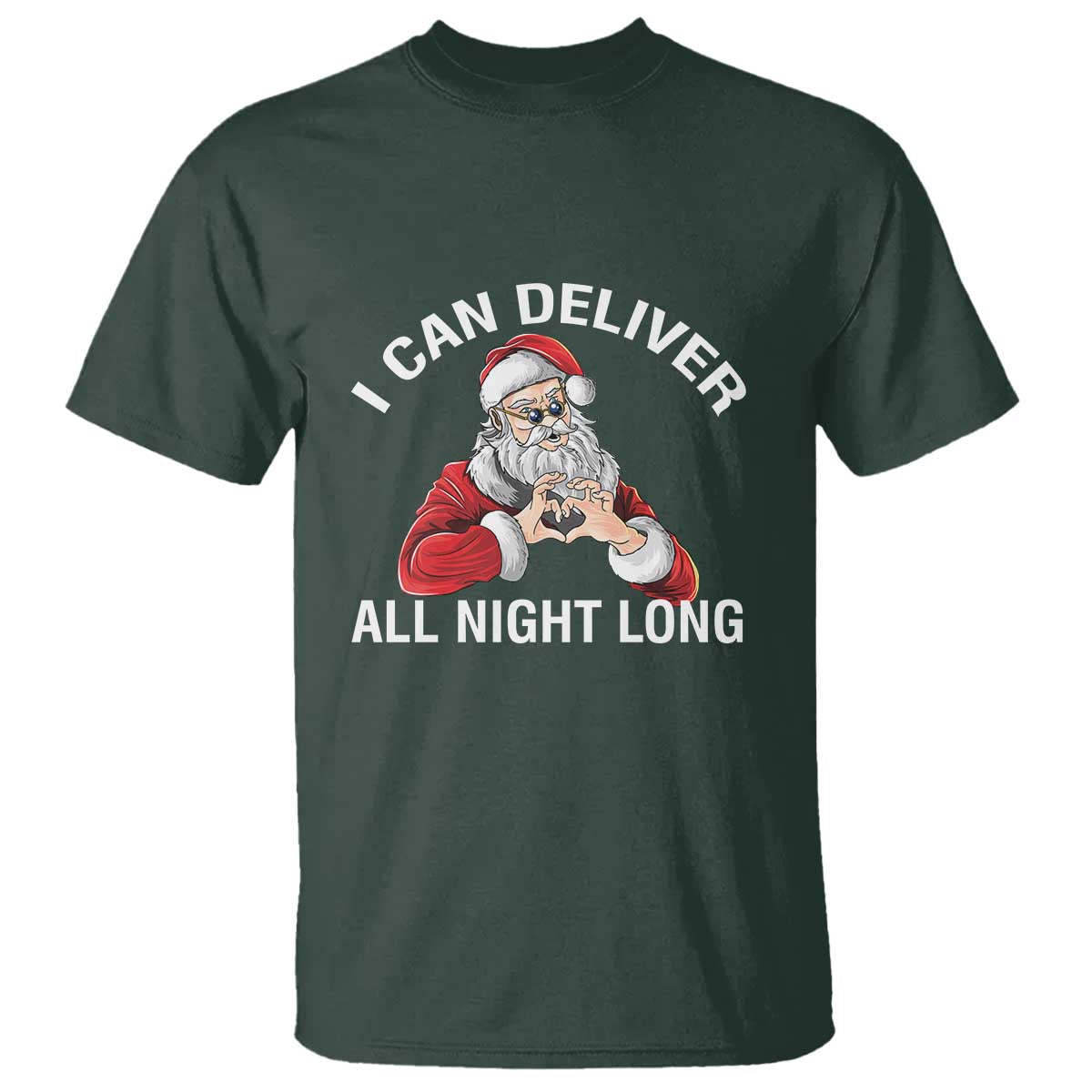 Funny Chrsitmas T Shirt I Can Deliver All Night Long - Wonder Print Shop