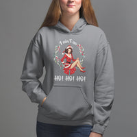Christmas Hoodie I Ain't No Ho Ho Ho Women Vintage Xmas - Wonder Print Shop