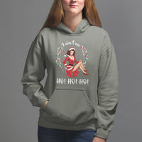 Christmas Hoodie I Ain't No Ho Ho Ho Women Vintage Xmas - Wonder Print Shop