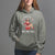 Christmas Hoodie I Ain't No Ho Ho Ho Women Vintage Xmas - Wonder Print Shop