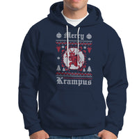Merry Krampus Horor Christmas Evil Hoodie - Wonder Print Shop