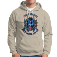 Merry Krampus Horor Christmas You'd Better Not Cry Hoodie - Wonder Print Shop
