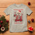 Christmas T Shirt Dead Inside But Jolly AF Funny Chillin'Skeleton - Wonder Print Shop