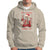 Christmas Hoodie Dead Inside But Jolly AF Funny Chillin'Skeleton - Wonder Print Shop