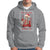 Christmas Hoodie Dead Inside But Jolly AF Funny Chillin'Skeleton - Wonder Print Shop