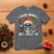 Christmas T Shirt Dead Inside But Jolly AF Funny Skull Skeleton - Wonder Print Shop
