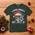 Christmas T Shirt Dead Inside But Jolly AF Funny Skull Skeleton - Wonder Print Shop