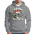 Christmas Hoodie Dead Inside But Jolly AF Funny Skull Skeleton - Wonder Print Shop
