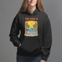 Retirement Hoodie This Chick Is Retired Women Relax At The Beach - Wonder Print Shop