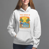 Retirement Hoodie This Chick Is Retired Women Relax At The Beach - Wonder Print Shop