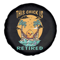 Retirement Spare Tire Cover This Chick Is Retired Women Relax At The Beach
