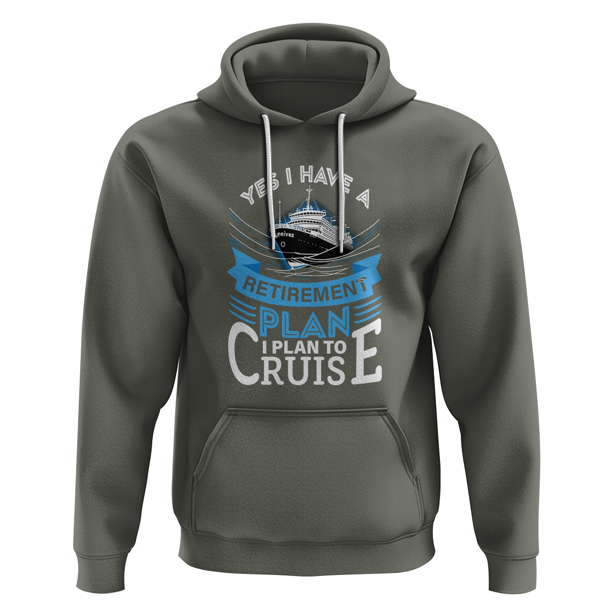 Retirement Hoodie Yes I Do Have A Plan To Cruise Retired Cruising - Wonder Print Shop