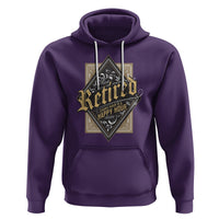 Retirement Hoodie I'm Retired Every Hour Is A Happy Hour - Wonder Print Shop