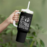 Retirement Tumbler With Handle I'm Retired Every Hour Is A Happy Hour