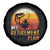 Retirement Plan Spare Tire Cover Funny Retired Fisherman Fishing