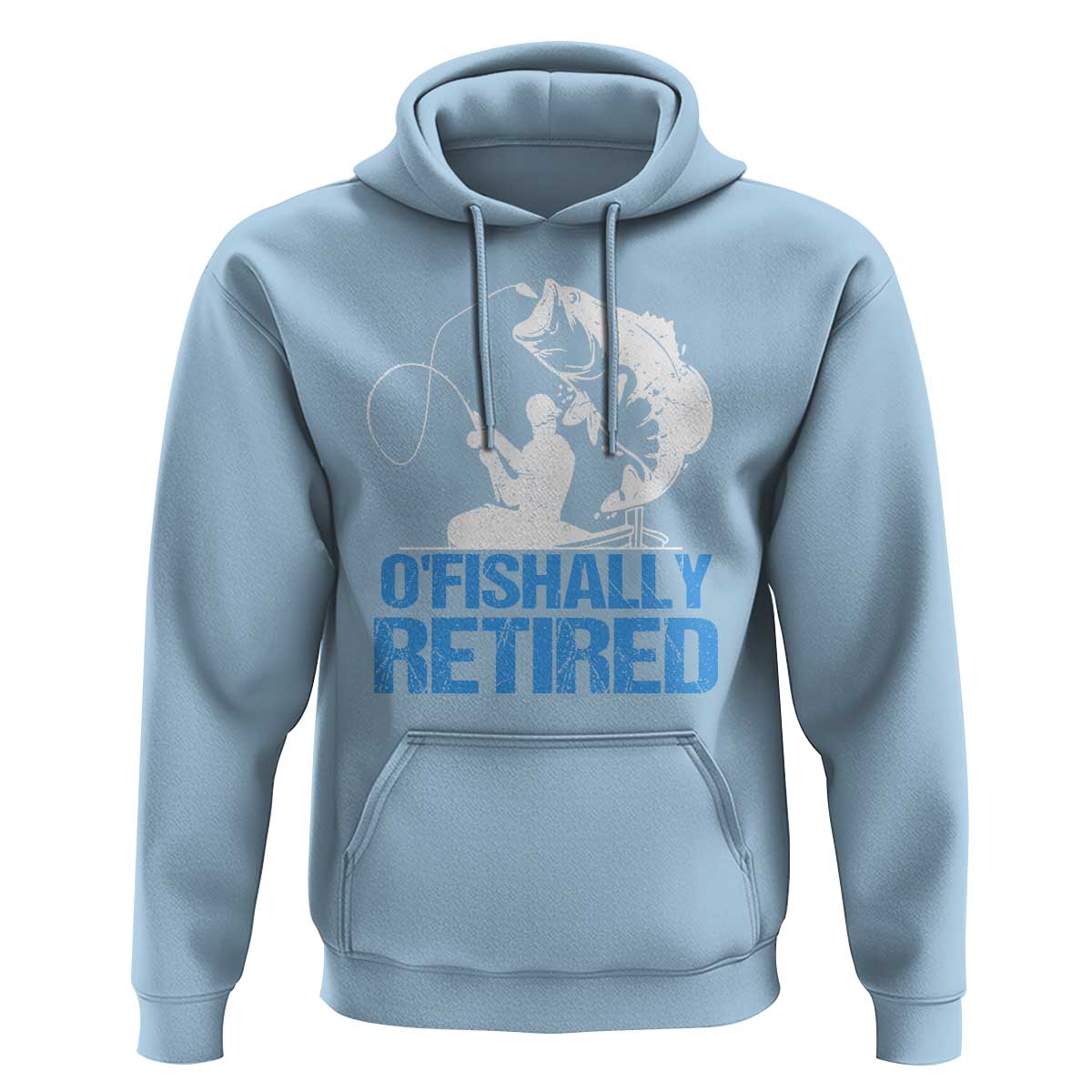 Retirement Hoodie O'fishally Retired Fishing Fisherman