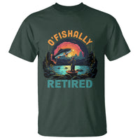 Retirement T Shirt O'fishally Retired Fishing Men - Wonder Print Shop