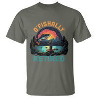 Retirement T Shirt O'fishally Retired Fishing Men - Wonder Print Shop