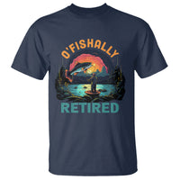 Retirement T Shirt O'fishally Retired Fishing Men - Wonder Print Shop