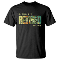 Retirement T Shirt O'fishally Retired Fishing Men Fisherman - Wonder Print Shop