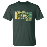 Retirement T Shirt O'fishally Retired Fishing Men Fisherman - Wonder Print Shop