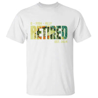 Retirement T Shirt O'fishally Retired Fishing Men Fisherman - Wonder Print Shop