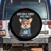 Funny Retirement Spare Tire Cover What Day Is Today Who Cares I'm Retired Funny Dog