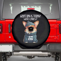 Funny Retirement Spare Tire Cover What Day Is Today Who Cares I'm Retired Funny Dog